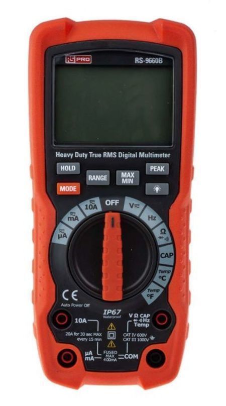 RS PRO RS14 Handheld Digital Multimeter